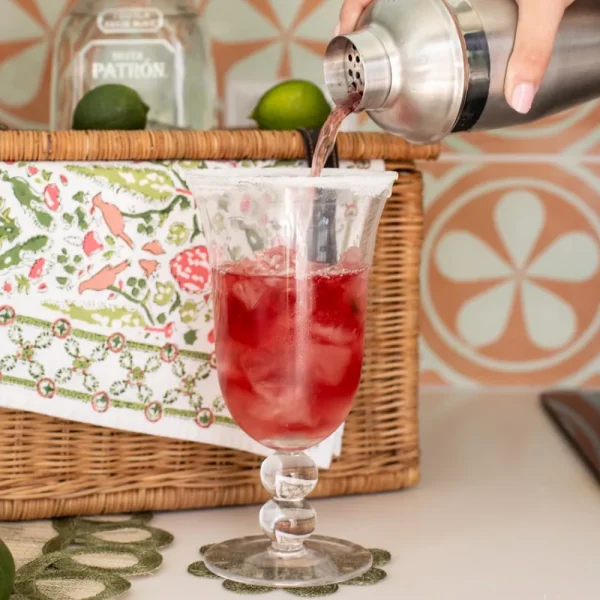Outlet Pomegranate Inc Bauble Barware Margarita Glass | Set of 4
