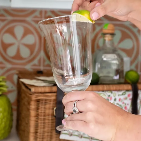 Outlet Pomegranate Inc Bauble Barware Margarita Glass | Set of 4