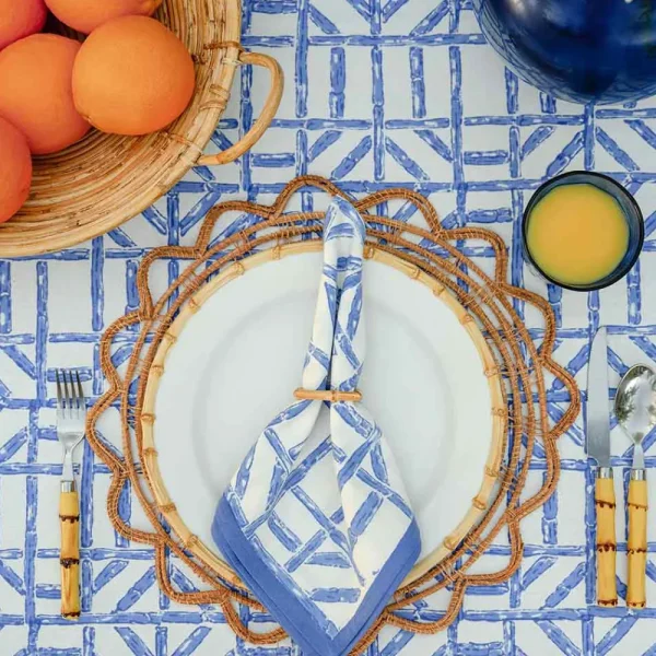 Discount Pomegranate Inc Blue Bamboo Napkin | Set of 4