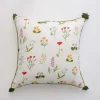 Hot Pomegranate Inc Botanical Garden Throw Pillow Cover