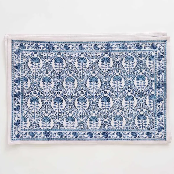 Discount Pomegranate Inc Caroline Blue Placemat | Set of 4