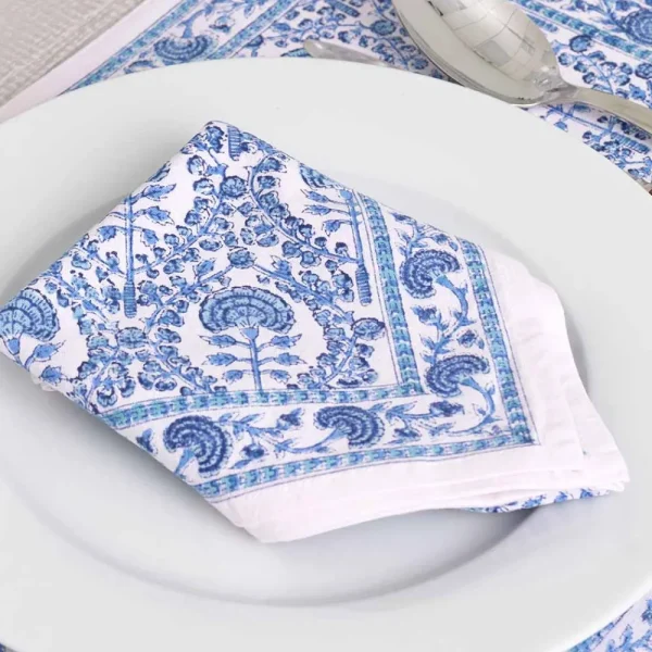 Discount Pomegranate Inc Caroline Blue Placemat | Set of 4
