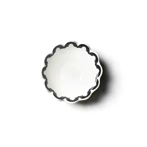 Sale Pomegranate Inc Coton Colors Arabesque Scalloped Bowl