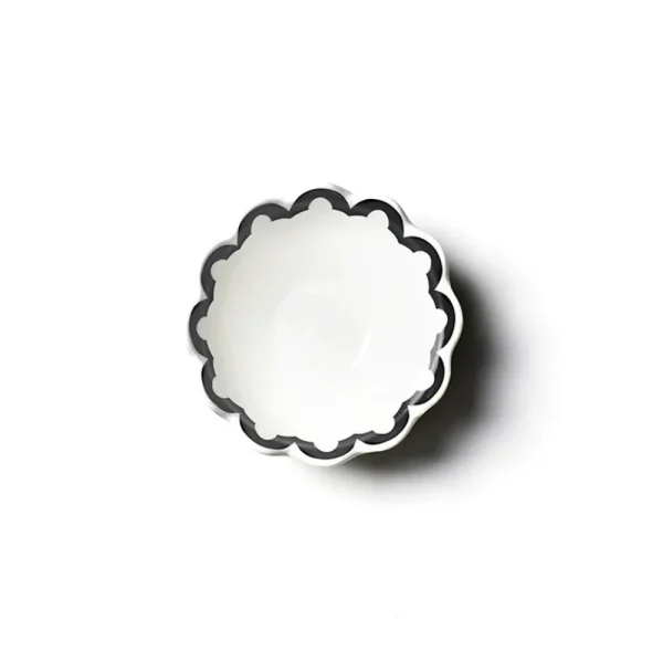 Sale Pomegranate Inc Coton Colors Arabesque Scalloped Bowl