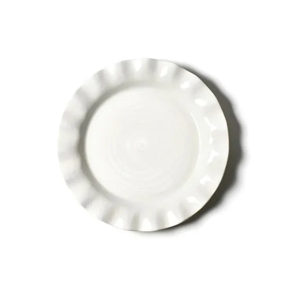 Outlet Pomegranate Inc Coton Colors Signature Ruffle Plate
