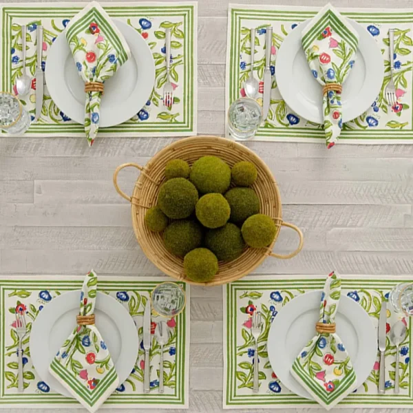 Discount Pomegranate Inc Emma Placemat | Set of 4
