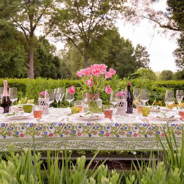 Online Pomegranate Inc Emma Tablecloth