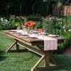 Online Pomegranate Inc Gardenia Vine Berry Table Runner
