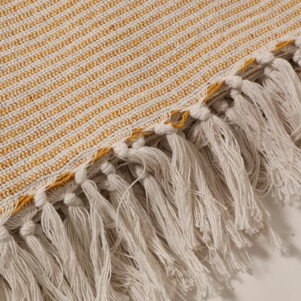 Online Pomegranate Inc Golden Rod Woven Throw