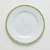 Outlet Pomegranate Inc Green Bamboo Melamine Dinner Plate | Set of 6