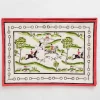 Fashion Pomegranate Inc Hunt scene placemat