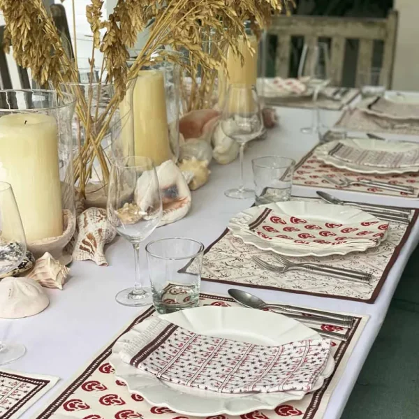 Sale Pomegranate Inc India Hicks Carnations Napkins