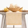 Hot Pomegranate Inc India Hicks Home Palm Avenue Golden Table Runner