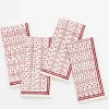 Hot Pomegranate Inc India Hicks Home Palm Avenue Blush Napkin | Set of 4