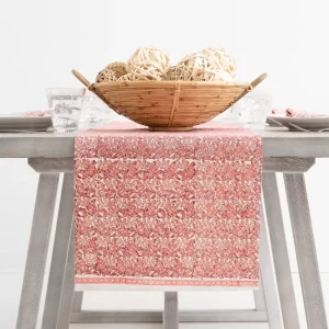 Discount Pomegranate Inc India Hicks Home Seashell Blush Table Runner