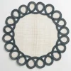Outlet Pomegranate Inc Lead Woven Doodles Placemat | Set of 4