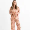 Best Pomegranate Inc Mila Floral Blush Pajama Top