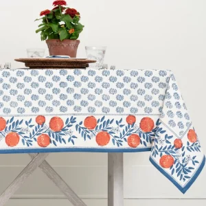 Sale Pomegranate Inc Orange Grove Tablecloth