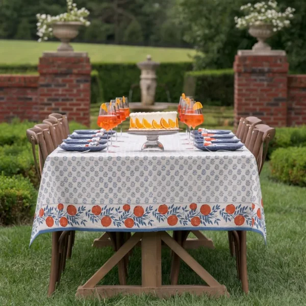 Sale Pomegranate Inc Orange Grove Tablecloth