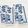 Sale Pomegranate Inc Pom Bells Wedgewood Napkin | Set of 4