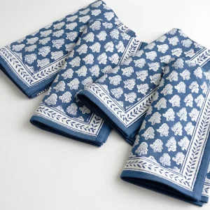 Sale Pomegranate Inc Pom Buti Denim Napkin | Set of 4