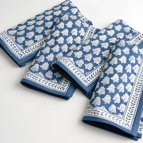 Sale Pomegranate Inc Pom Buti Denim Napkin | Set of 4