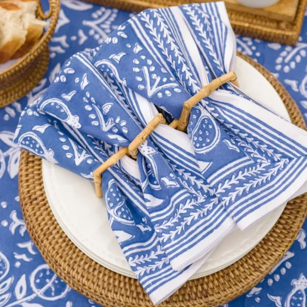 Outlet Pomegranate Inc Pomegranate Blue Napkin | Set of 4