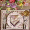 Sale Pomegranate Inc Pomegranate Garden Plum & Ochre Placemat | Set of 4