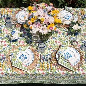 Best Pomegranate Inc Pomegranate Trio Sketch Cobalt Blue Dinner Plate | Set of 2