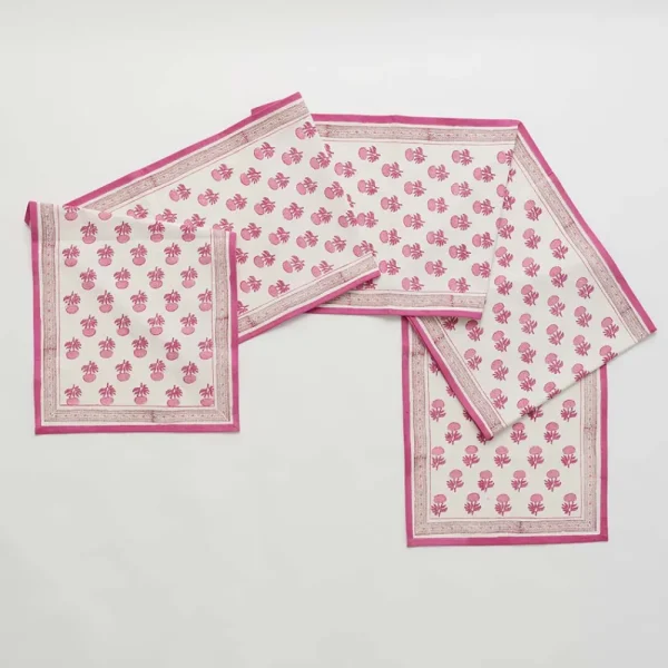New Pomegranate Inc Rosè Table Runner