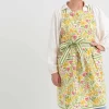 Fashion Pomegranate Inc 70s Flower Apron