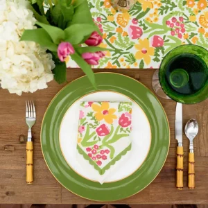 Fashion Pomegranate Inc 70s Flower Table Runner