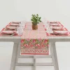Hot Pomegranate Inc Wildflower Garden Table Runner