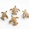 Fashion Pomegranate Inc Wooden Bead Turtle Napkin Ring | Set of 4